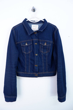 Куртка Denim&Co стильная, маркировка 40, визуально на 46 размер