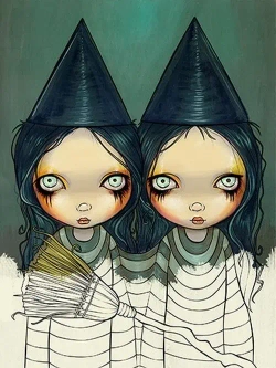 Jasmine Becket-Griffith Halloween Coloring Book