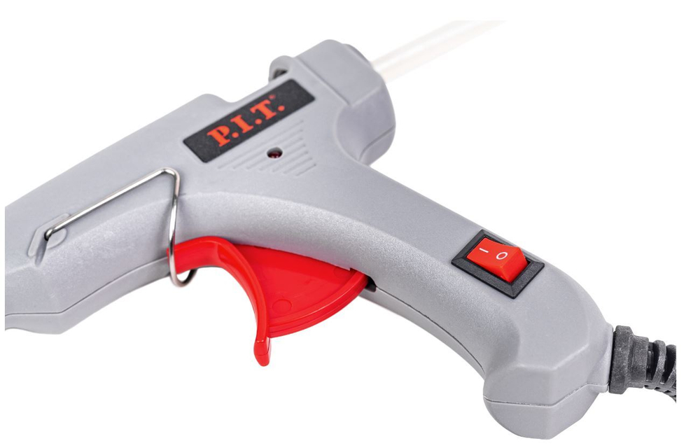Пистолет клеевой  20 Вт PEC20-D (диаметр стержня 7мм, кабель 1 м, стержень в подарок)P.I.T.