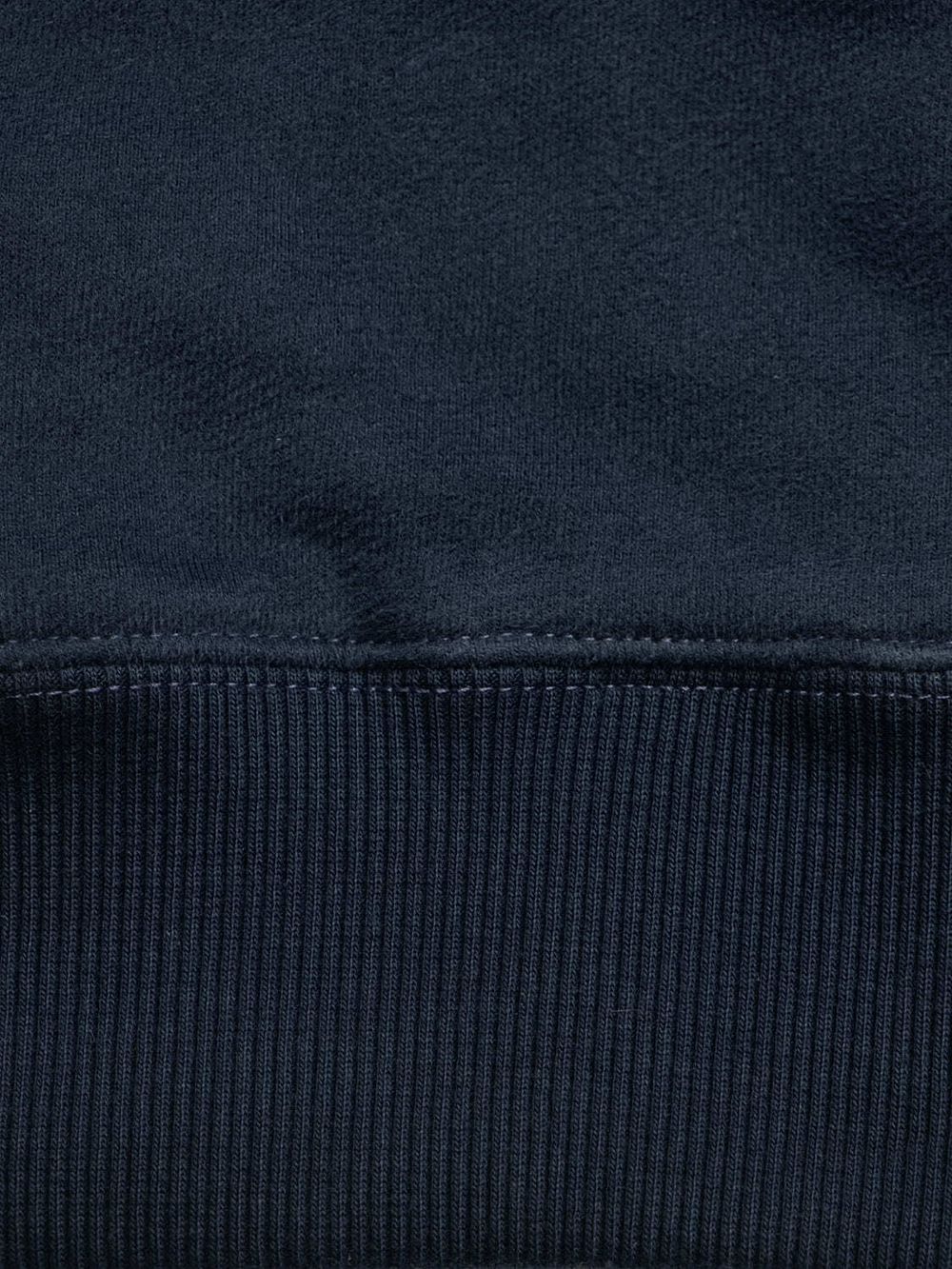 Худи Hardlunch Logo на молнии темно-синий