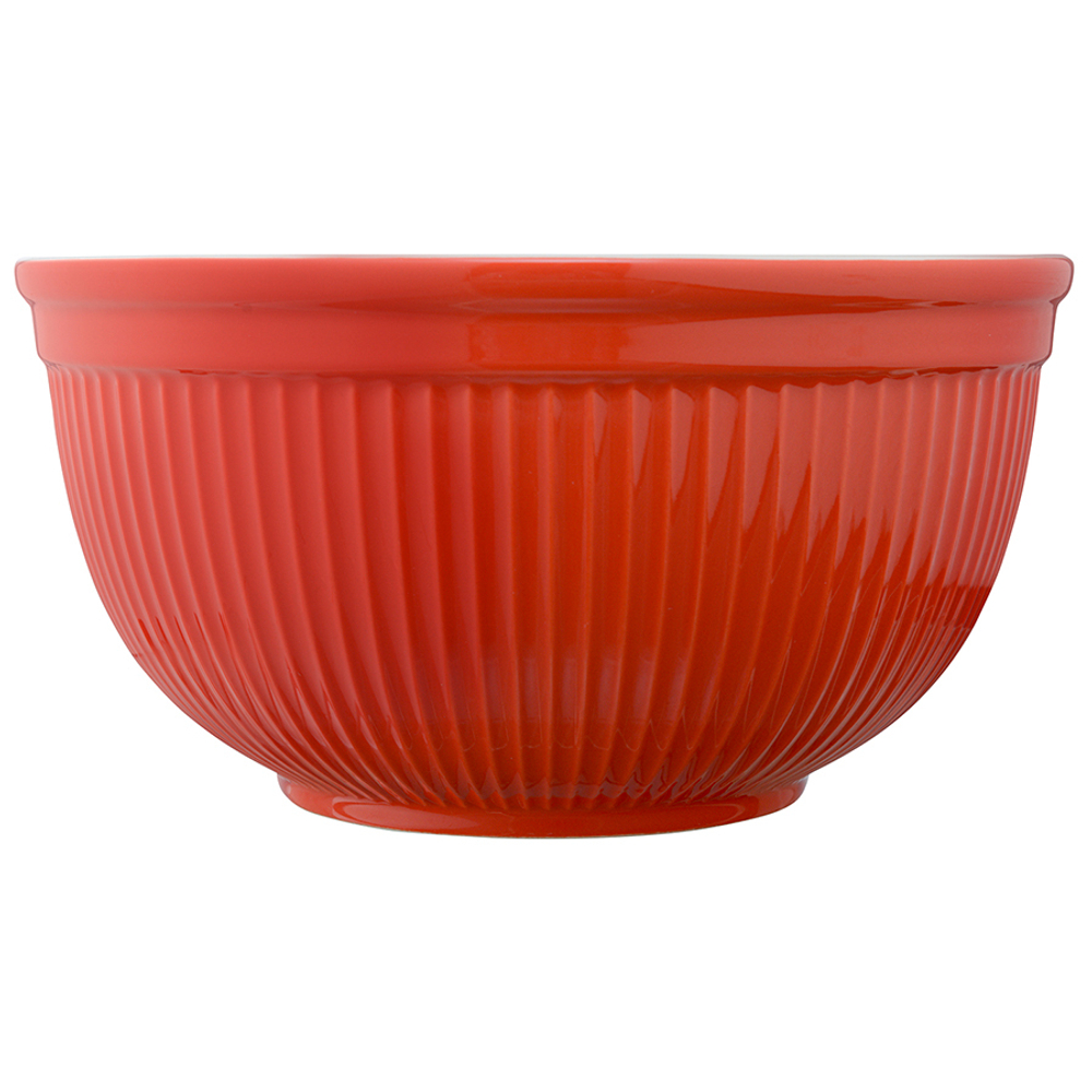 Миска soft ripples, 3,9 л, красная