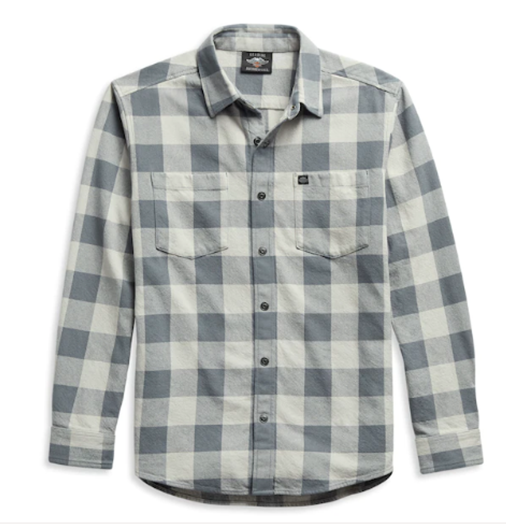Рубашка  Logo Plaid Shirt Harley-Davidson