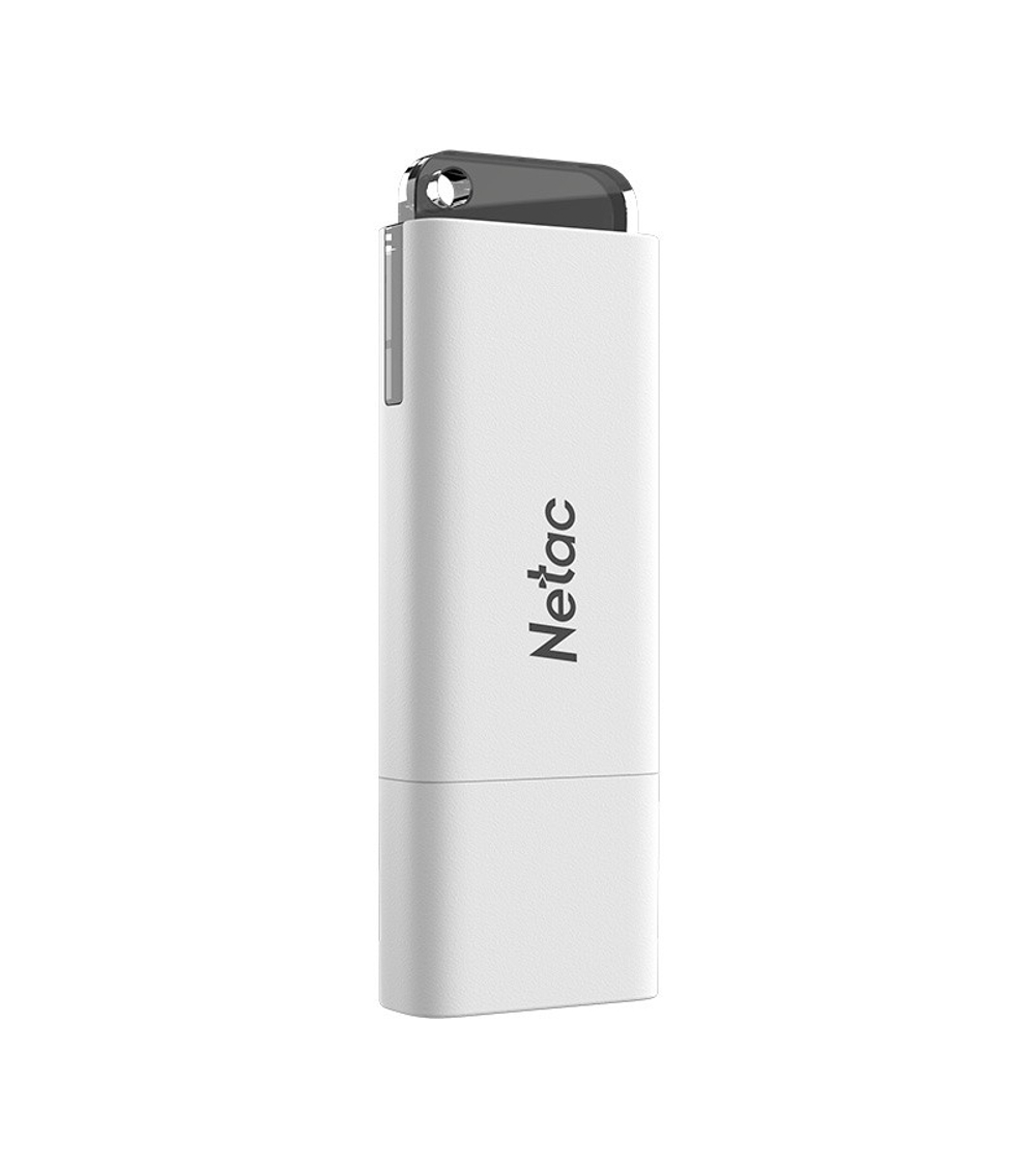 Флешка USB Flash Netac USB Drive 512GB U185 [NT03U185N-512G-30WH] white