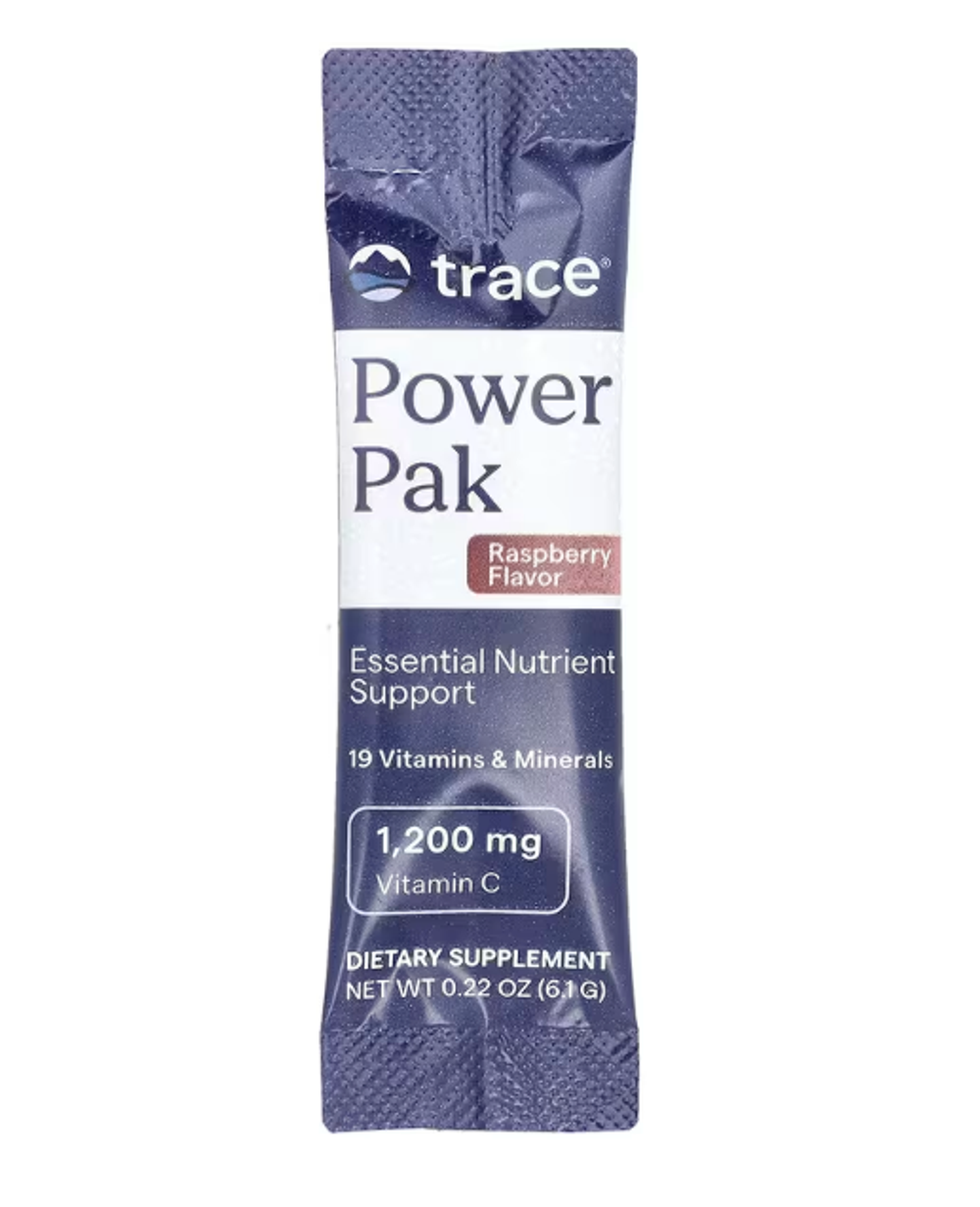Trace PowerPak, raspberry flavor 30 packets.