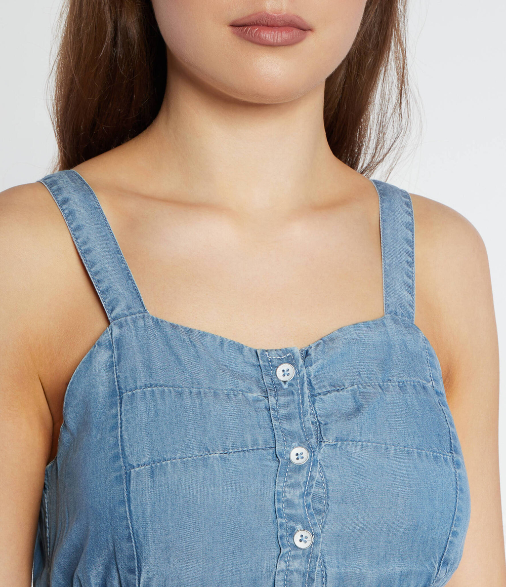 Платье EDITH Pepe Jeans London - голубой(PL953483)