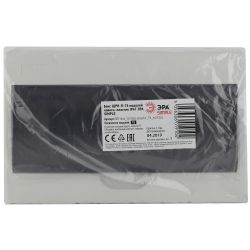 Корпус пластиковый навесной ЭРА SIMPLE ЩРН-П-15 IP41 прозрачная крышка белый