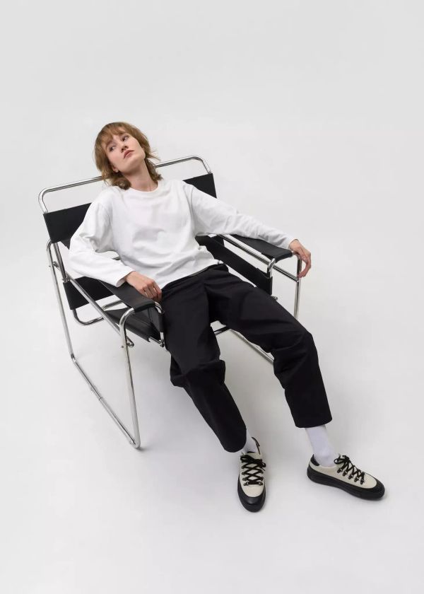 Лонгслив Плотный Женский Белый - фото 3