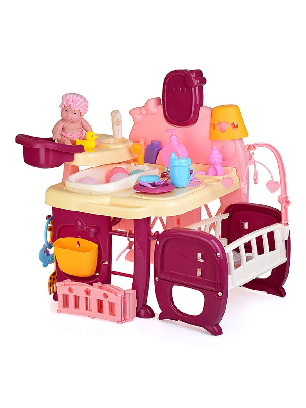 Игровой набор Мебель для кукол, с куклой (HL-3)