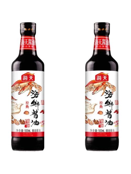 Соевый соус Haday Seafood со вкусом морепродуктов 500 мл 2 шт