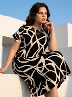 Платье Лотос Виотекс АБСТРАКЦИЯ