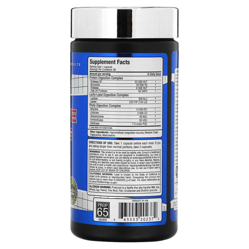 ALLMAX, Essentials, пищеварительные ферменты, 90 капсул