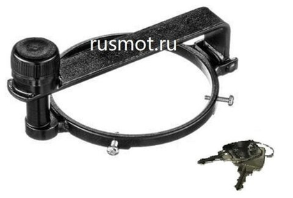 Защита бензобака Антислив Ø 80 прямая с ключом Польша