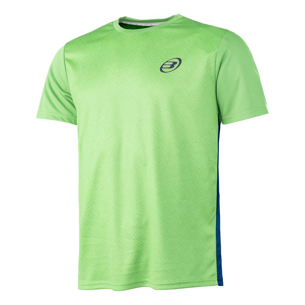 Мужское теннисное поло Bullpadel Caucasi T-Shirt Men - Green