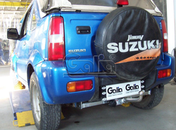 Фаркоп оцинкованный Galia S050A для Suzuki Jimny 1998-2018(паспорт и сертификат в комплекте)(без электрики)