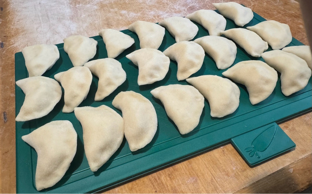 Вареники с творогом ручной лепки домашние 0,5кг ✅Очень вкусные