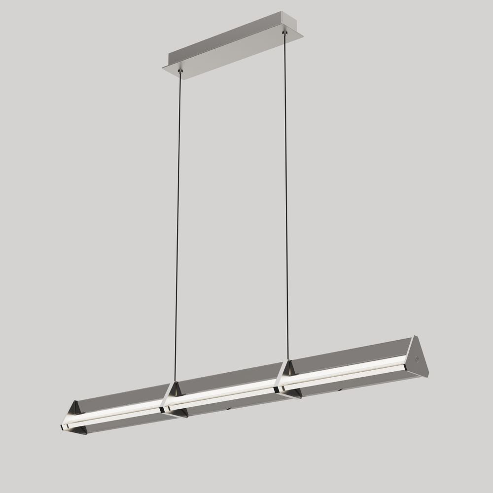 Подвесной светильник MD24001031-1A nickel/grey