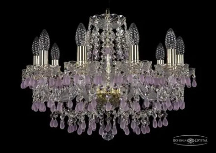 Подвесная люстра Bohemia Ivele 1410/10/195/G/V7010