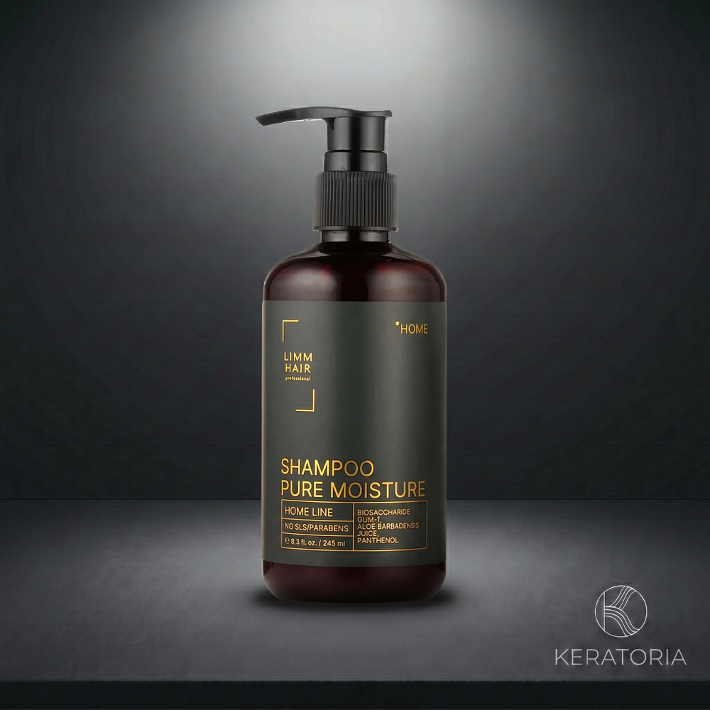LIMM HAIR Shampoo Pure Moisture — бессульфатный шампунь глубокого увлажнения