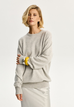 Свитер нежная классика с люрексом