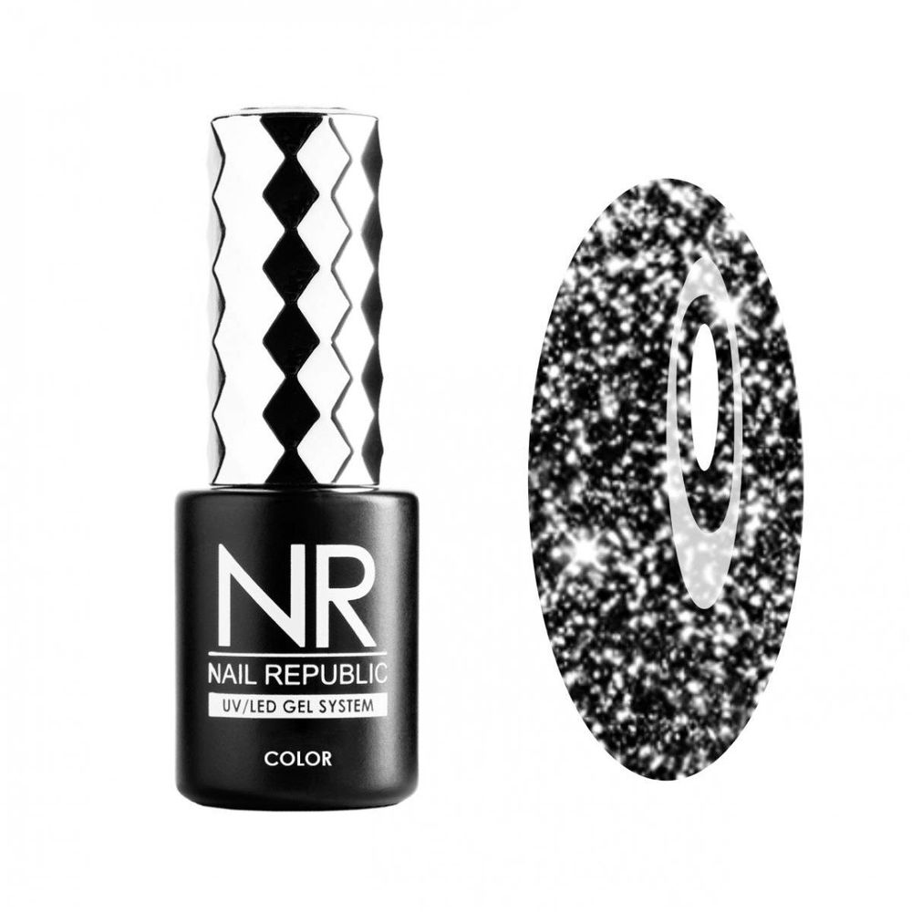 Nail Republic Гель-лак Flash 06/1 (светоотражающий), 10 мл