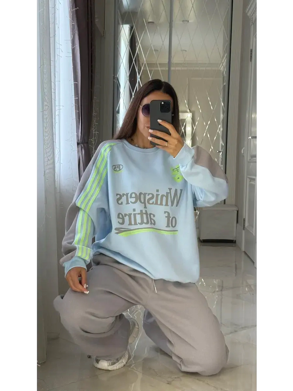 Костюм ATTIRE спортивная двойка свитшот и брюки