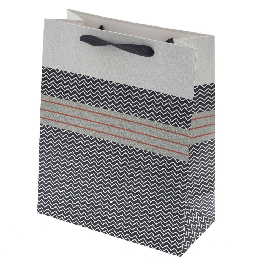 GAEM Пакет подарочный M (бумага 230г/м2, блок микс 12шт), L29 W12 H32 см, 4в.