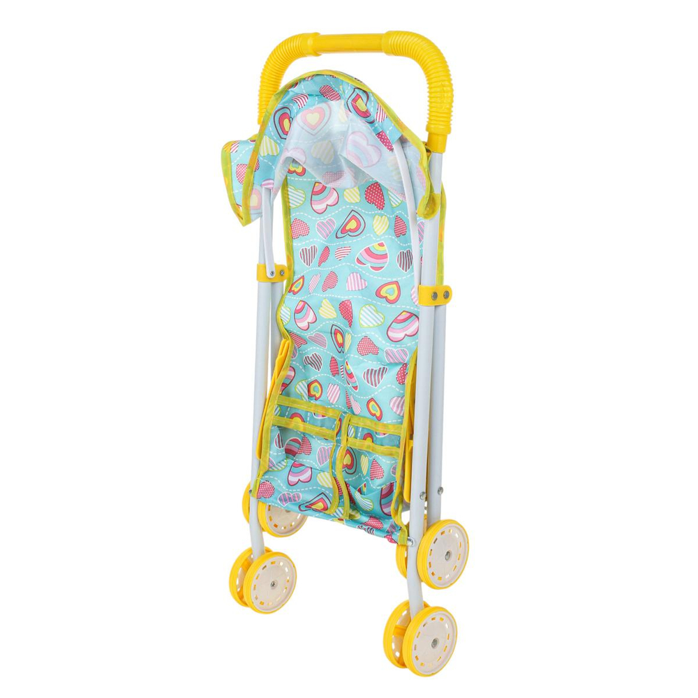 Коляска для кукол сидячая, пакет B5327-7A