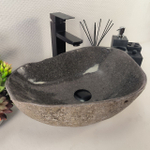 Раковина из речного камня RS-64987 48*34*15 0861