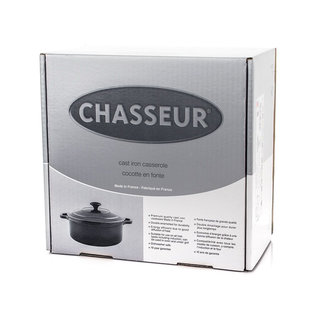 Кастрюля 3.6л Chasseur Black Франция упаковка