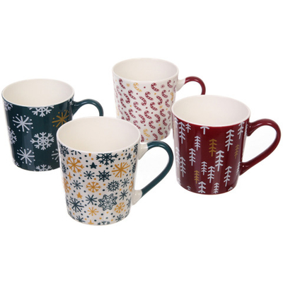 Кружка керамическая 400мл «Зимний микс»