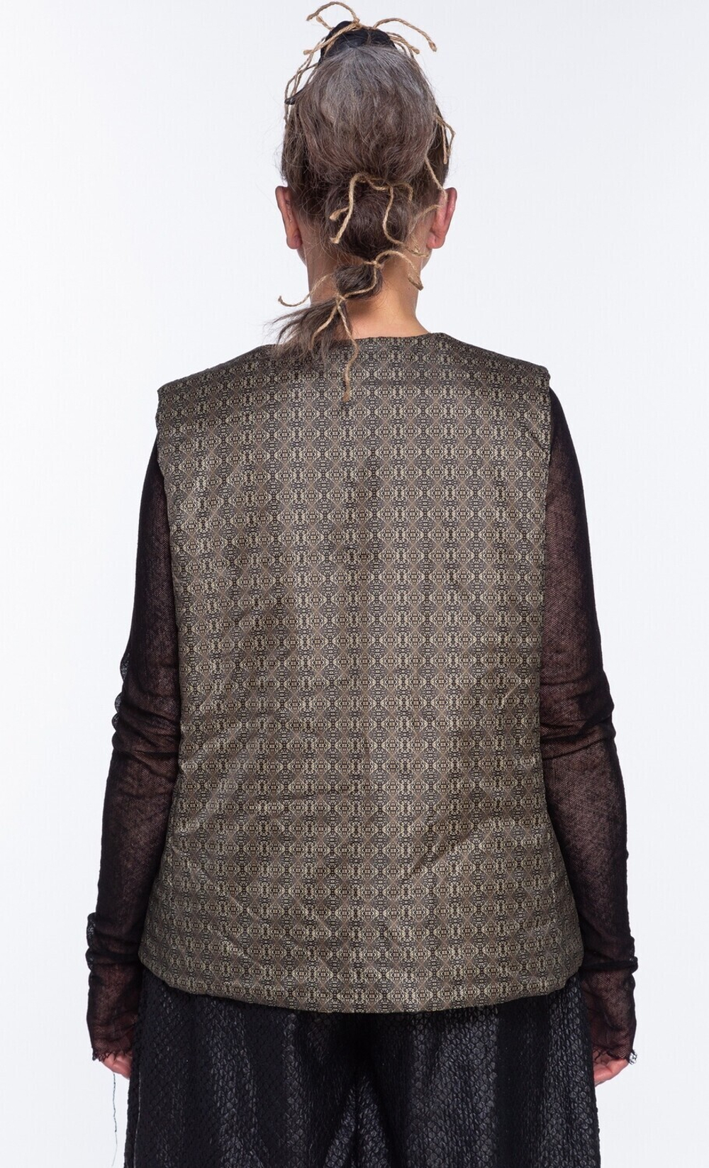 Двусторонний жилет "Три Империи", по мотивам мозаики «Русское оружие»