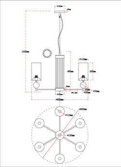 Подвесная люстра Arte Lamp