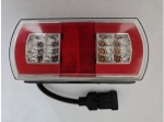 Фонарь задний UNIVERSAL ФЗУ-3 LED 12-24в NEON, размер 165х80х36мм ,разъём 4PIN Новинка
