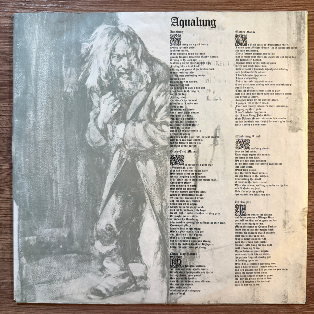 Jethro Tull - Aqualung (Скандинавия 1971г.)
