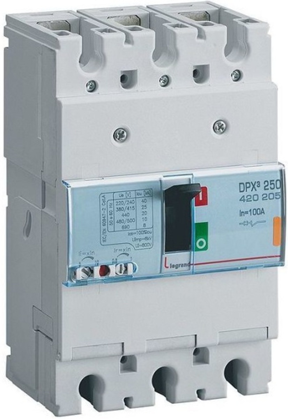 Автоматический выключатель в литом корпусе Legrand 420205