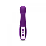 Фиолетовый вибростимулятор для G-точки Gee - 16,6 см.