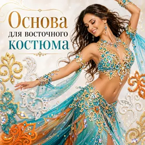 Основа из фетра для восточного костюма