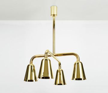 replica Roll & Hill Major 4 lights brass