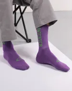 Носки Anteater Socks Темно-Фиолетовые
