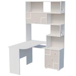 Уголок школьника Омега 16 стол писменный с надстройкой угловой левый