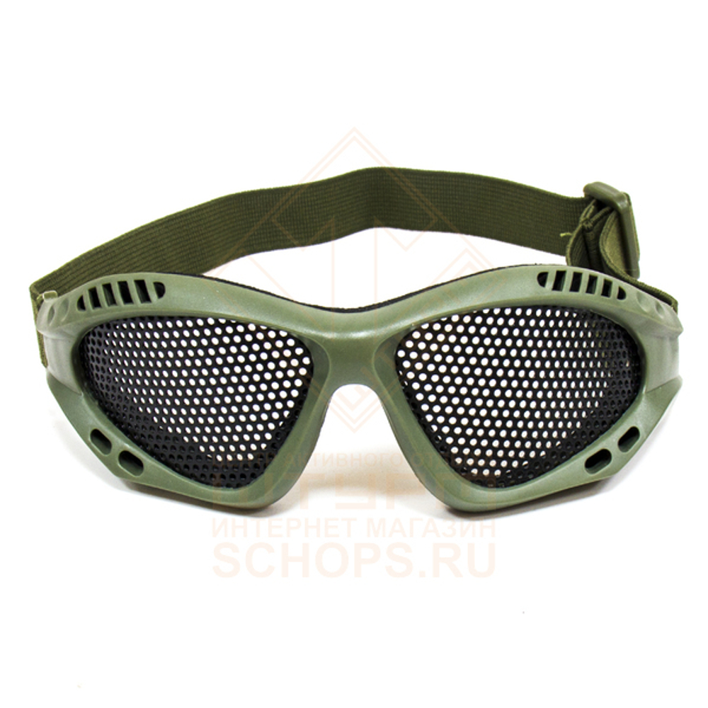 Очки защитные Tacgear Netting сетчатые, Olive