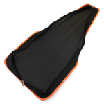 Чехол для зимней удочки Grows Culture, 85cм, с карманом, Черный/Оранжевый
