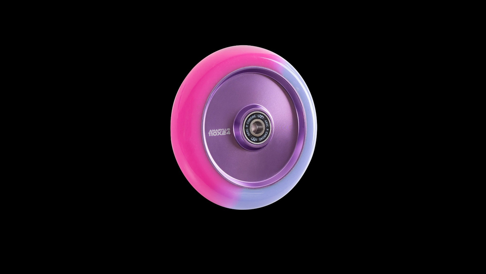Колесо для самоката X-Treme 110*24мм, Amarillis, фиолетово-розовый