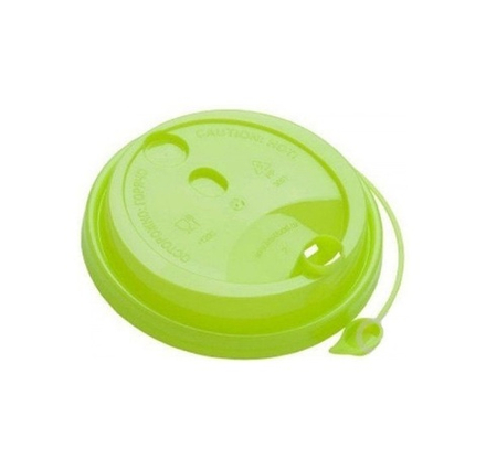 Крышка 90 мм с клапаном салатовая ПП Покров. Полимер