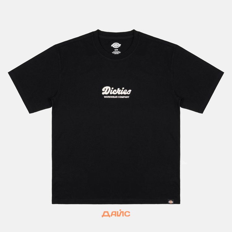 Футболка мужская Dickies Lewistown Embro артикул:DK0A4Z94BLK1 - купить в магазине Дайс