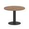 First Стол журнальный круглый KSJ-1 Дуб Табак/Металл Антрацит 600*600*450