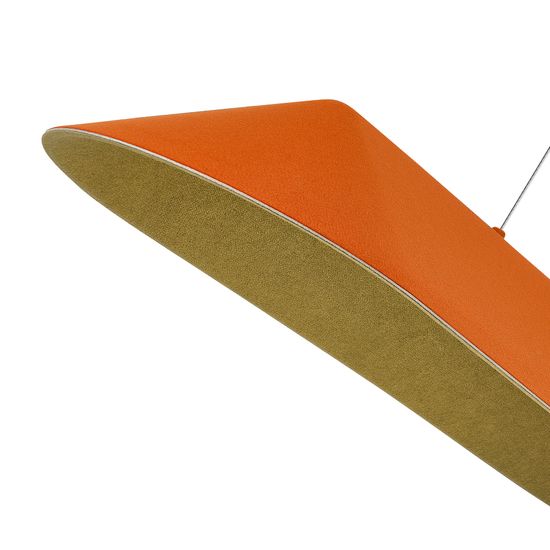 SL3001.823.01 Светильник подвесной ST-Luce Оранжевый,Серый/Оранжевый,Серый LED 1*32W SENTITO