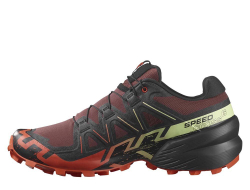 Кроссовки для бега мужские Salomon Speedcross 6 M Черный и Вишневый