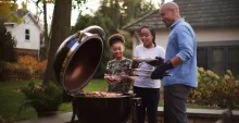 Угольный гриль Weber Summit Kamado E6, 61 см, чёрный
