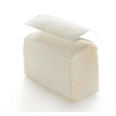 Полотенца бумаж. V-укл. 200лис, БЕЛЫЕ, 23*23 20уп/кор (про)